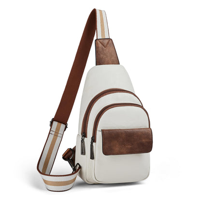 Sling Bag Crossbody Bags for Women Small Cross Body Bag Fanny Packs Chest Sling Purse for Daily Travel Leisure Sport