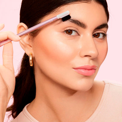Real Techniques Eye Shade & Blend Makeup Brush Trio, For Eyeshadow & Liner, Makeup Tools for Shaping & Grooming Brows, Defined Makeup Look, Synthetic Bristles, Vegan & Cruelty-Free, 3 Count