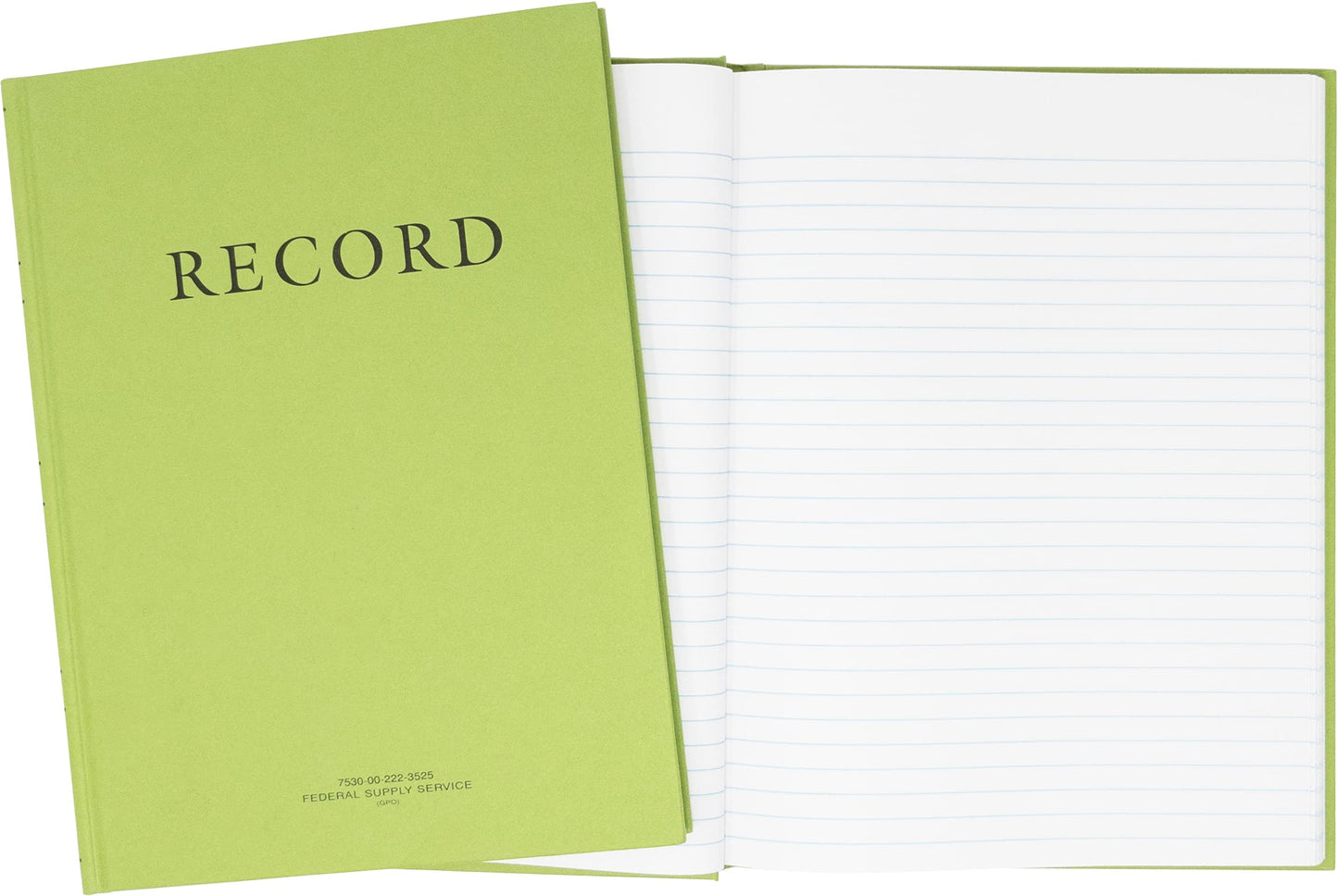 Tacticai Green Military Log Book, 8” x 10.5” - 192 Pages, Record Book for Record Keeping, Supply Chain, Inventory, Training, Maintenance & Field Operations, NSN 7530-00-222-3525