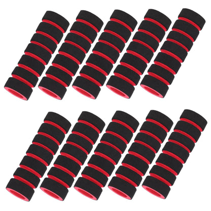 balacoo Replacement Sponge Roller Covers 4.33X1.25X1.57 Inch Foam Pads for Exercise Machines Leg Curl and Extension Equipment Comfortable Gym Grip Protectors for Ab Training