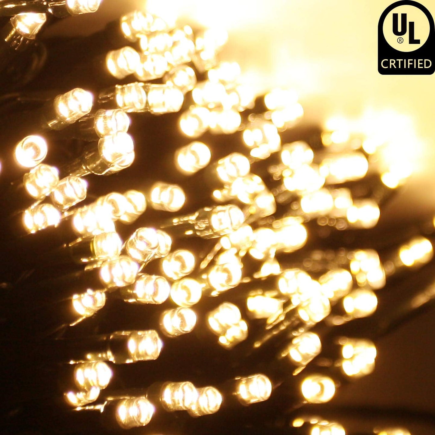 Connectable 240LED 88Ft 13Modes String Lights Outdoor Indoor | Extendable Green Wire Christmas String Lights with Timer | Twinkle Fairy Light Plug in for Xmas Tree Garden Decor Party (Warm White)