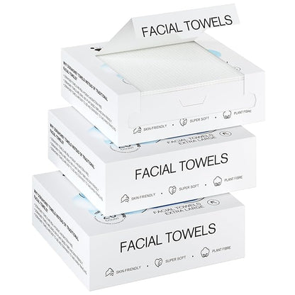 Disposable Face Towels Travel, Ultra Soft Facial Towels
