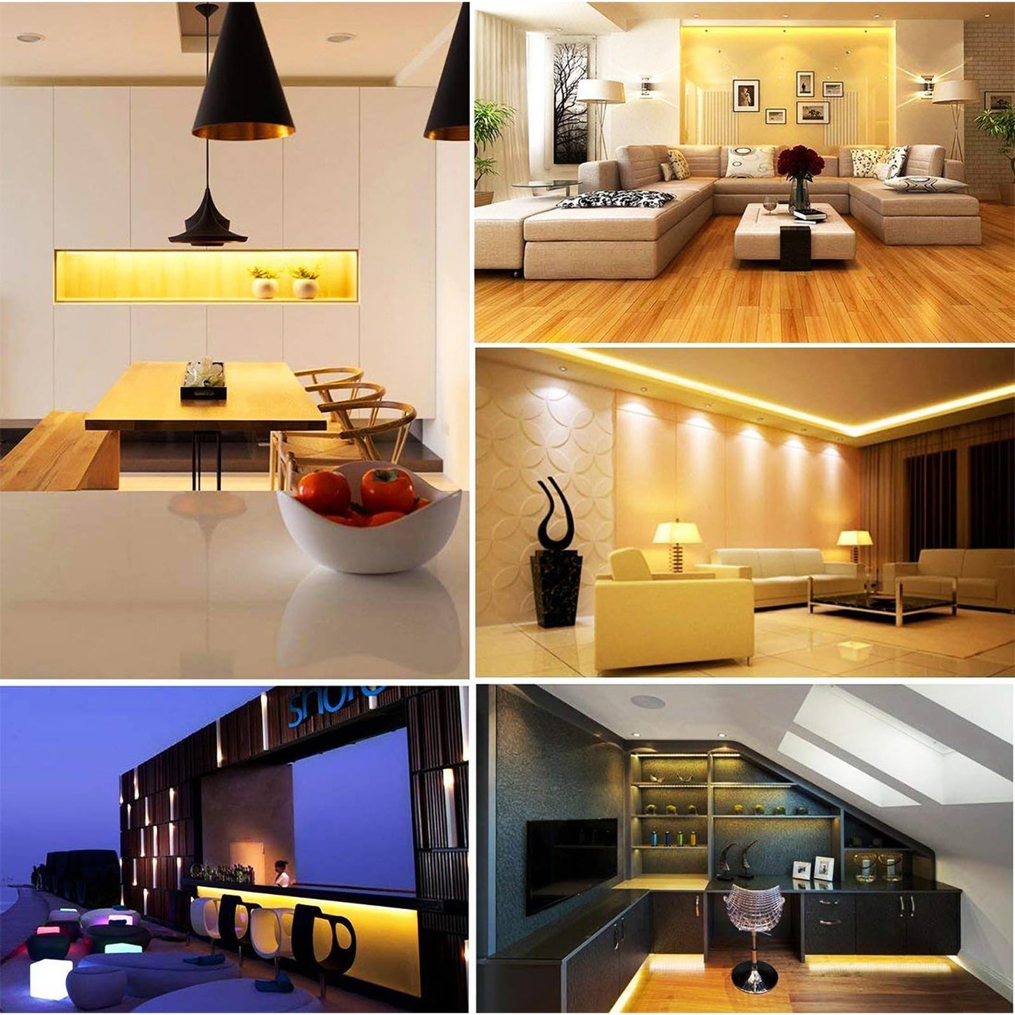 3mm COB Strip Light, DC 12V Natural White 16.4ft Flexible Cuttable Ultra-Thin LED Tape CRI>90 Uniform Dotless 400LEDs/M LED Light for for Christmas Bedroom Home Kitchen Cabinet Decor (NO Power Supply)