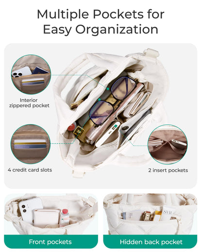BAGSMART Crossbody Bags for Women, Small Crossbody Bag Cross Body Purse Mini Tote Travel Purse Shoulder Handbags Wallet