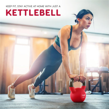 Yes4All Neoprene Coated & Kettlebell Sets - Hand Weights for Home Gym & Dumbbell Weight Set training 45 LB - Pair