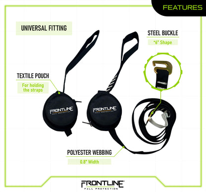 Frontline ACTR Universal Suspension Trauma Straps (1 Pack)