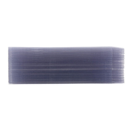 Vault X Semi-Rigid Trading Card Holders (50 Pack), Hard Sleeves for Trading Card Grading Submissions, Card Protectors