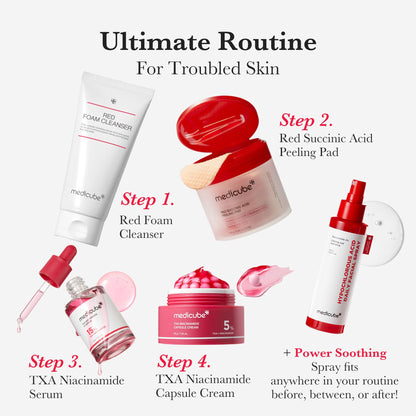 medicube PDRN Marshmallow Whip Cleanser | Face Wash, Cleansing Foam for Pore Care & Uneven Skin Tone | Gentle Daily Deep Cleansing | Hydrating and Nourishing Facial Cleanser | Korean Skincare