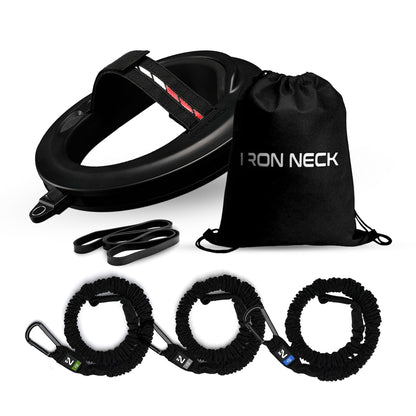 Iron Neck 3.0 Pro, Strength Kit Bundle, Advanced 360° Neck Trainer and Resistance Bands for Progressive Strength Training, Pain Relief, and Injury Prevention