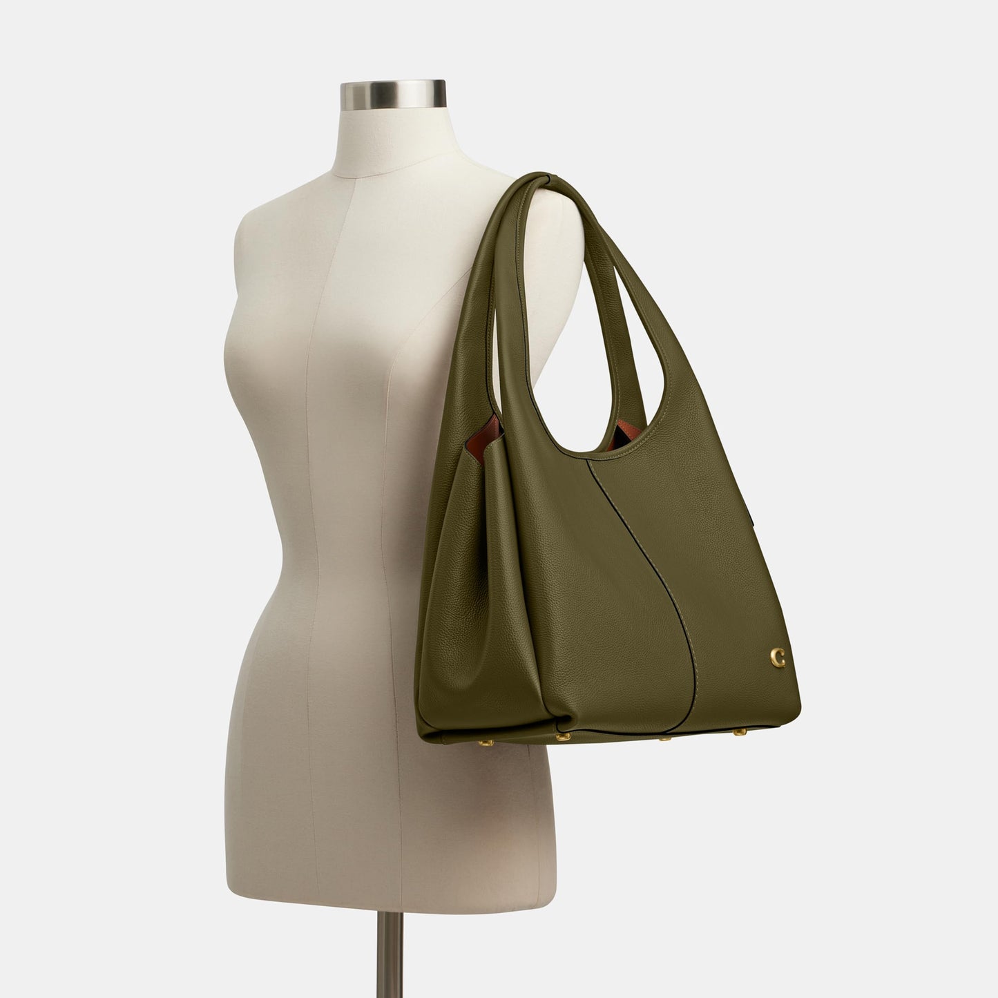 COACH Polished Pebble Leather Lana Shoulder Bag
