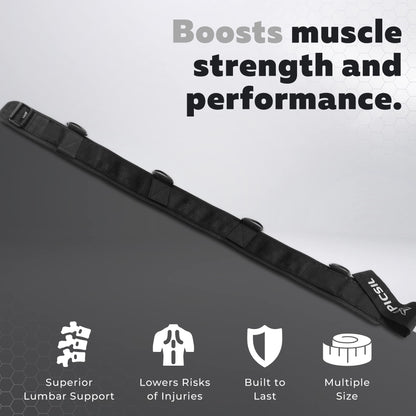 PICSIL Dip Belt, Weighted Belt, Weightlifting Belt for Training, Fitness, Gym (Large)