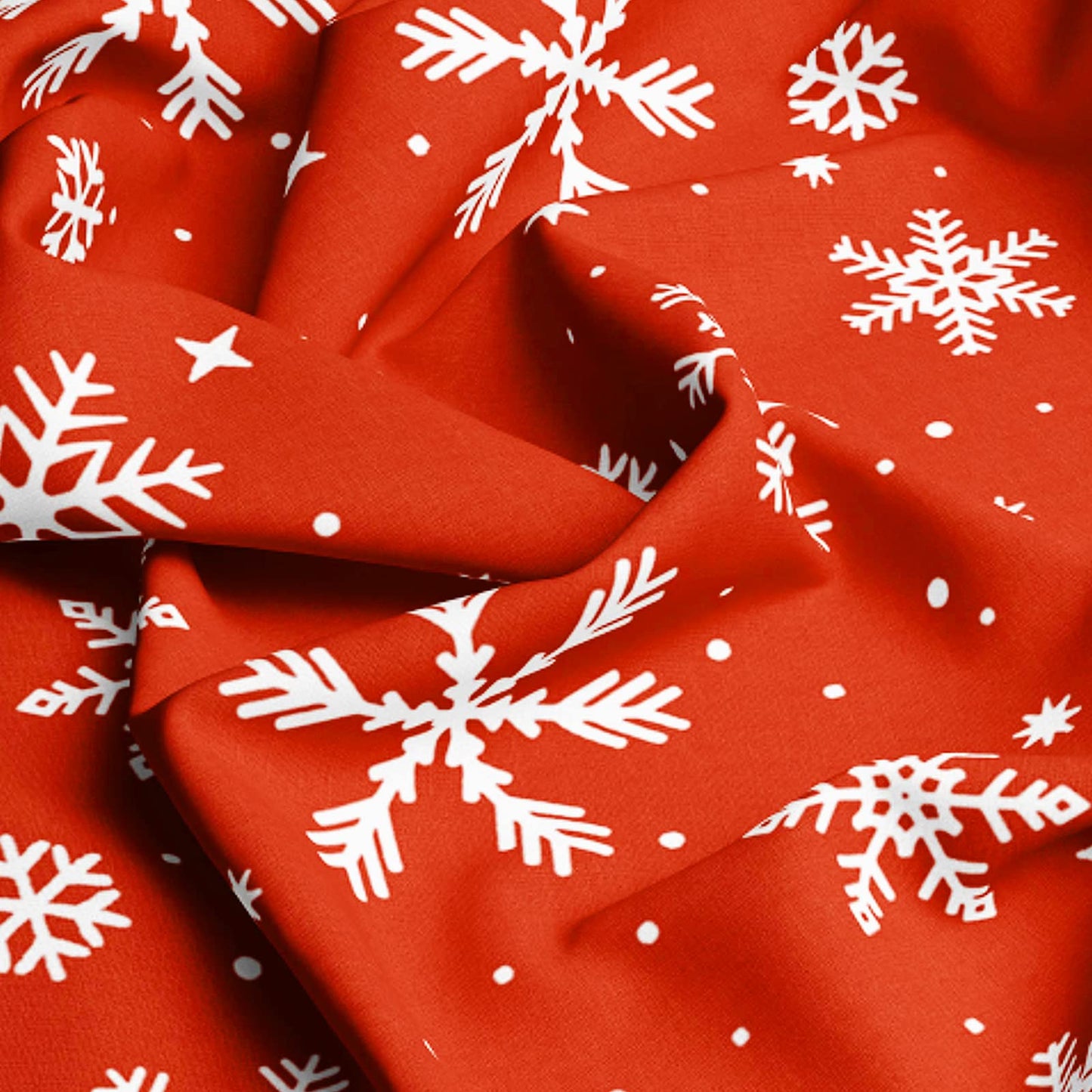 YIYEA Christmas Pillow Cases Queen Size Set of 2, Ultra Soft Double Brushed Microfiber Pillowcases Queen, Christmas Snowflake Bed Pillow Covers, Fade Resistant, Easy Slip-On (20"x30")