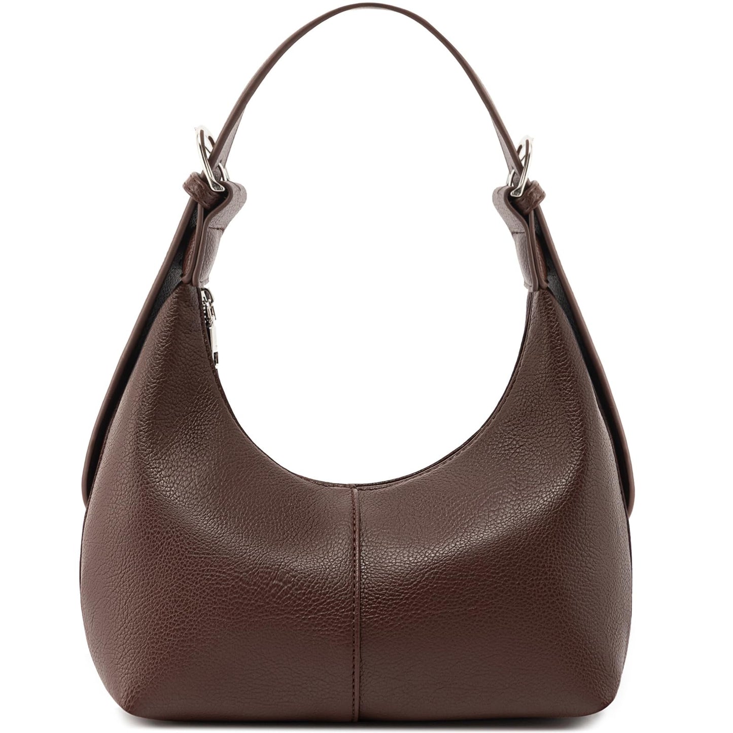 NIUEIMEE ZHOU Hobo Bags for Women Soft Vegan Leather Crescent Shoulder Handbag Slouchy Tote Crossbody Purses