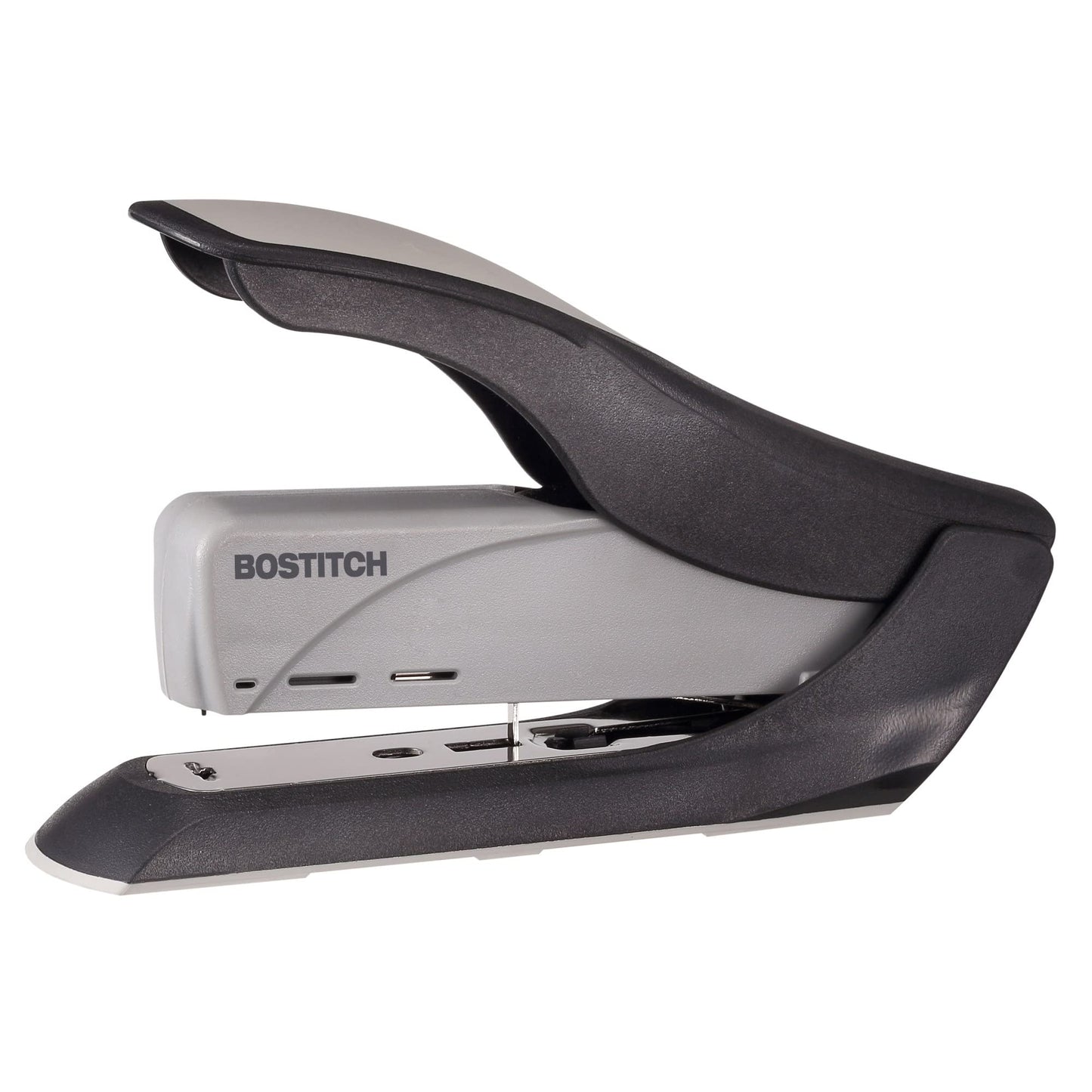 Bostitch Office 60 Sheet Heavy Duty Stapler - Two Fingers, No Effort, Spring Powered Stapler - Gray (1200)