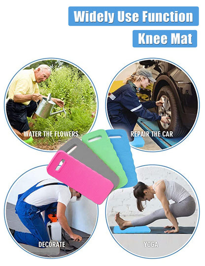 YWSHF 4 PCS Garden Kneeling Pad,Knee Mat Waterproof Foam Knee Pads for Gardening,Cleaning,Baby Bath,Yoga,Praying and Exercise 15.745'' x 7.09'' x 0.79'' Grey