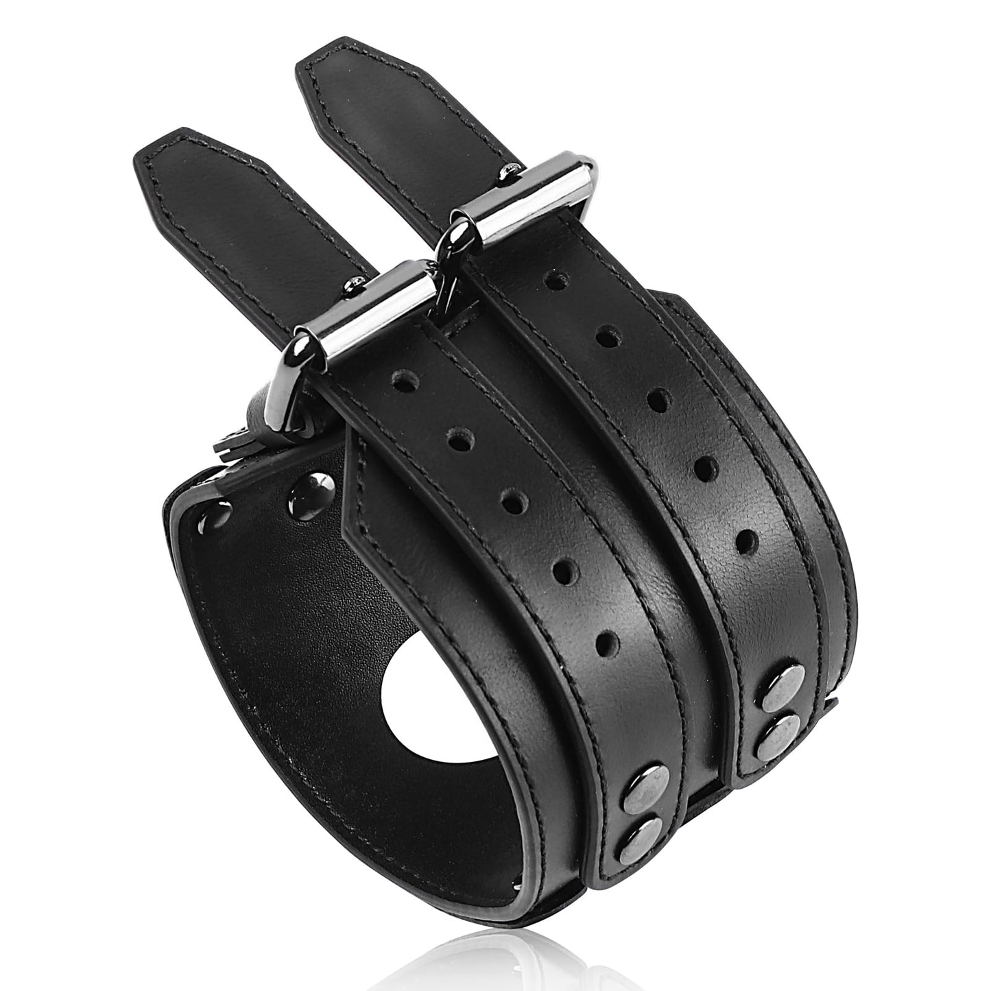 VIQIV Smart Watch Bracelet Bands Compatible with Apple Watch 42mm/44mm/45mm/49mm Smartwatch Straps for Iwatch Series Ultra/9/8/7/6/5/4/3/2/1/SE for Men Women, Handmade Genuine Leather Wristband