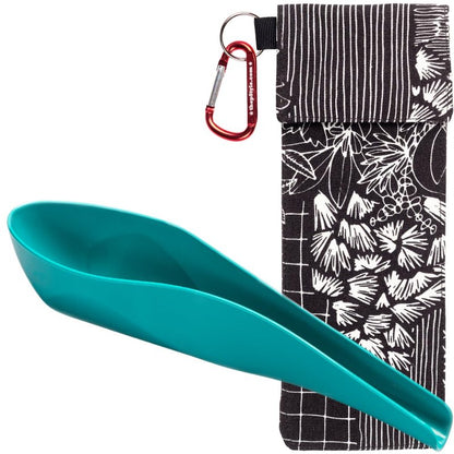 pStyle | Female Urination Device |Turquoise pStyle w/Midnight Black pCase | Made in USA | Pee Funnel for Women | Camping, Hiking, Travel, Gender Affirmation & More | Portable Urinal
