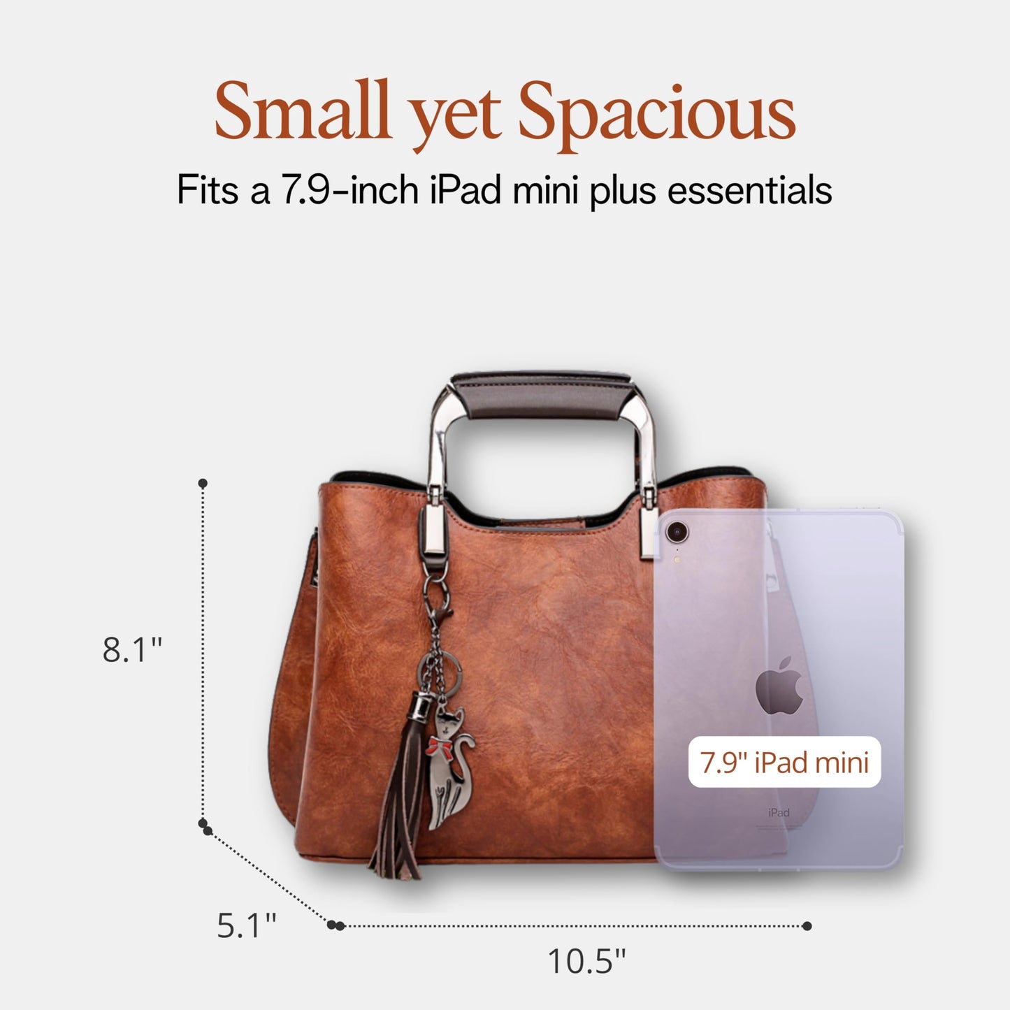Small Vegan Leather Purses for Women, Faux Leather Handbags for women, Top Handle Handbags, Satchel Purse