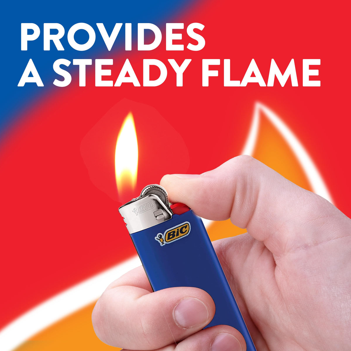 BIC Classic Lighters, Pocket Style, Safe Child-Resistant, Assorted Colors (packaging may vary), 5-Count (Pack of 3)