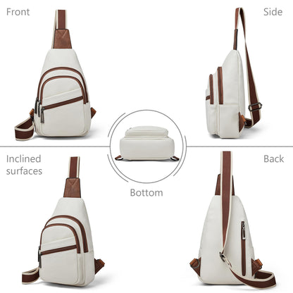 Sling Bag Crossbody Bags for Women Small Cross Body Bag Fanny Packs Chest Sling Purse for Daily Travel Leisure Sport