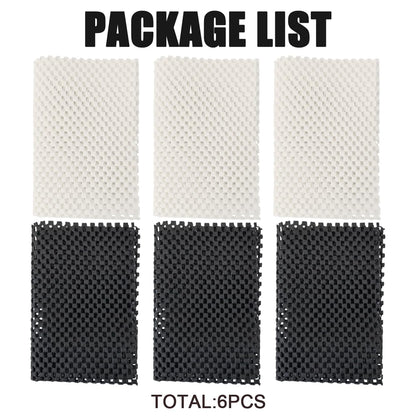 6 PCS Pilates Grip Pad, Non-Slip Hand Grip Mat for Pilates Reformer, Anti Slip Hand Workout Pads, Pull Ups Exercise, Pilates, Dumbbell