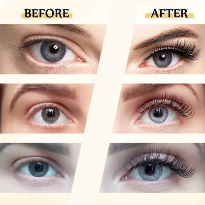 Magnetic Eyelashes, Magnetic Eyelashes Natural Look, 10 Pairs Reusable Eye Lashes 4 Tubes of Eyeliner with Tweezer