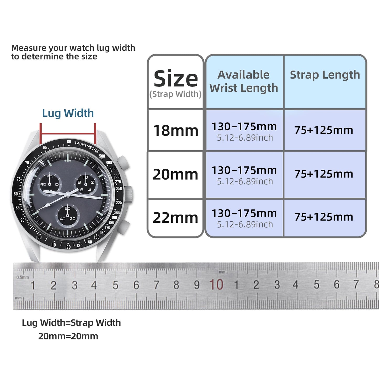 JUNGHELE leather watch bands for men and women, Quick Release leather watch strap with Silver Buckle watch leather strap,Black 18mm watch band WBG0219
