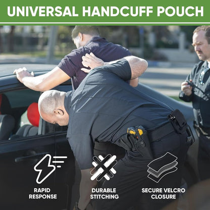 Handcuff Holster - MOLLE Handcuff Case for Multiple Cuffs | Tactical Pouch for Duty Belt & Vest