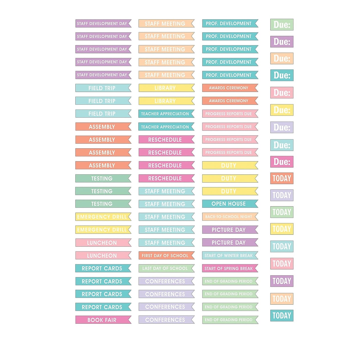 Teacher Created Resources Pastel Pop Lesson Planner (TCR8436)