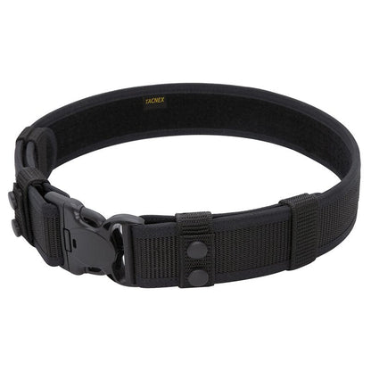 TACNEX Duty Belt 2" Police Law Enforcement Officer Security Nylon Utility Belt with Loop Liner 2 Keepers L