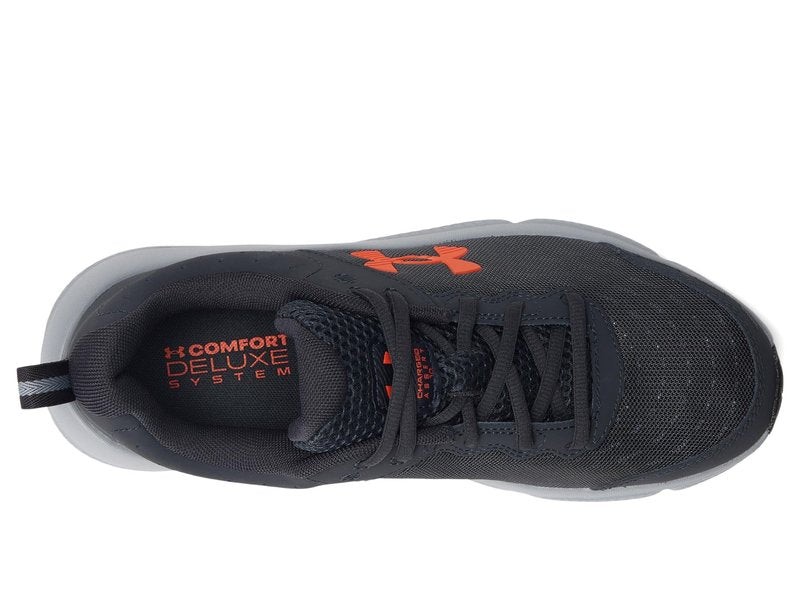 Under Armour Men's Charged Assert 10, (016) Anthracite/Anthracite/Ares Red, 6, US