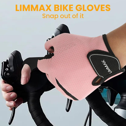 Workout Gloves for Women & Men - Breathable Half Finger Fitness Gloves with Non-Slip Padded Palm | Lightweight for Weight Lifting, Cycling, Crossfit, Training - Pink