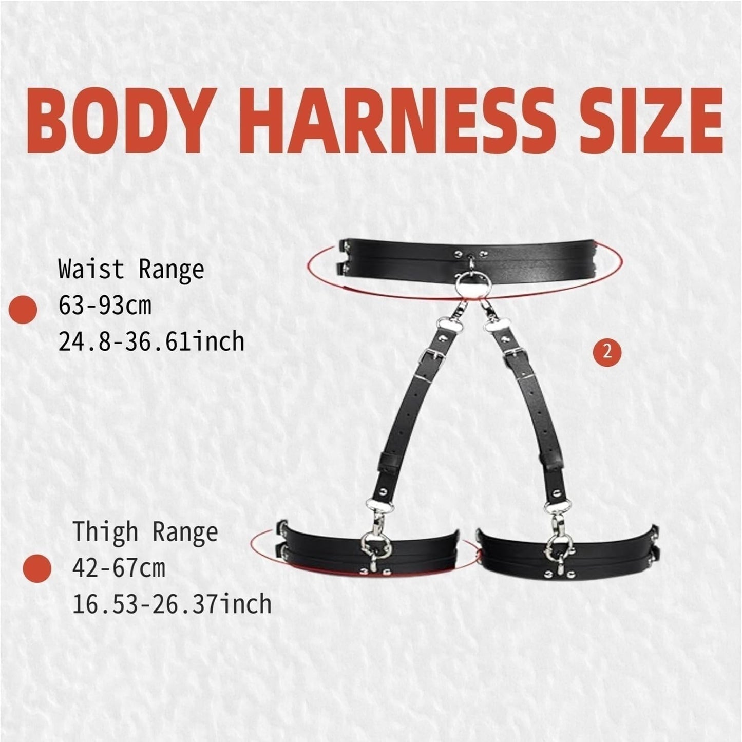 Women Punk Waist Belts PU Leather Fashion Goth Belt Rave Halloween Accessories Belt(Black)