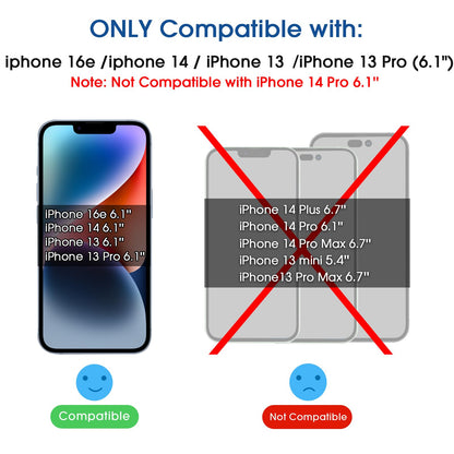amFilm Easiest Installation OneTouch for iPhone 14 Pro [6.1 Inch] Screen Protector Tempered Glass, Auto-Alignment Tech, Bubble Free and Full Coverage Case Friendly, Anti-Scratch 2 Pack