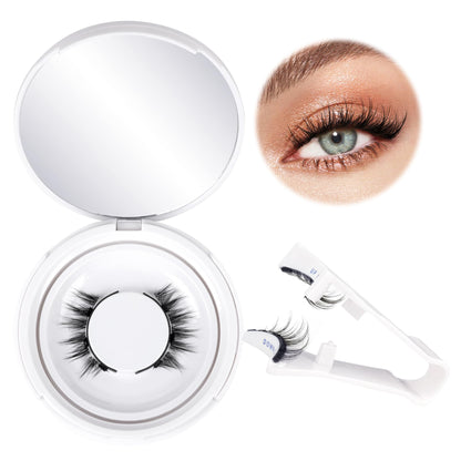 Magnetic Eyelashes with Applicator Reusable Magnetic Lashes without Eyeliner Natural Anime No Glue Needed Magnetic Lashes Manga Magnetic Eyelashes Kit by ALICE