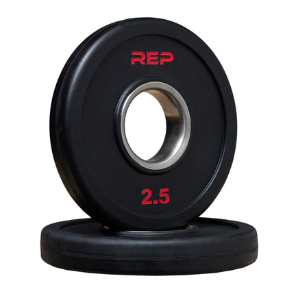 REP Rubber Coated Olympic Plates 2.5 lb Pair