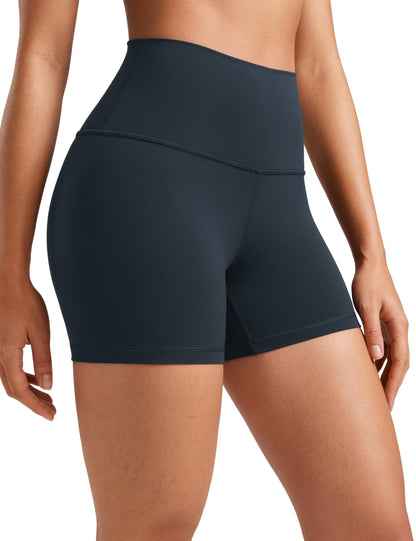 CRZ YOGA Butterluxe Biker Shorts 4" True Navy X-Large