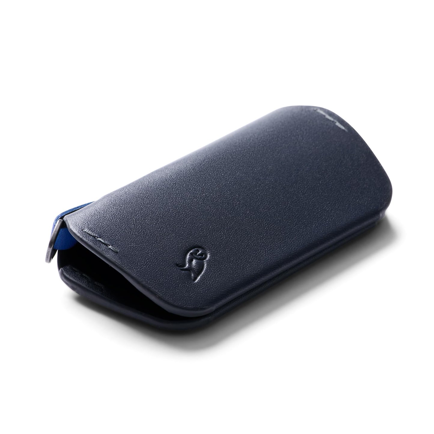 Bellroy Key Cover – Third Edition (Leather Key Holder, Holds 2 – 4 Keys) - Navy