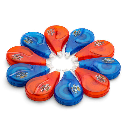 BIC Wite-Out Brand EZ Correct Correction Tape, White, 35 Count Total (35 Count Total)