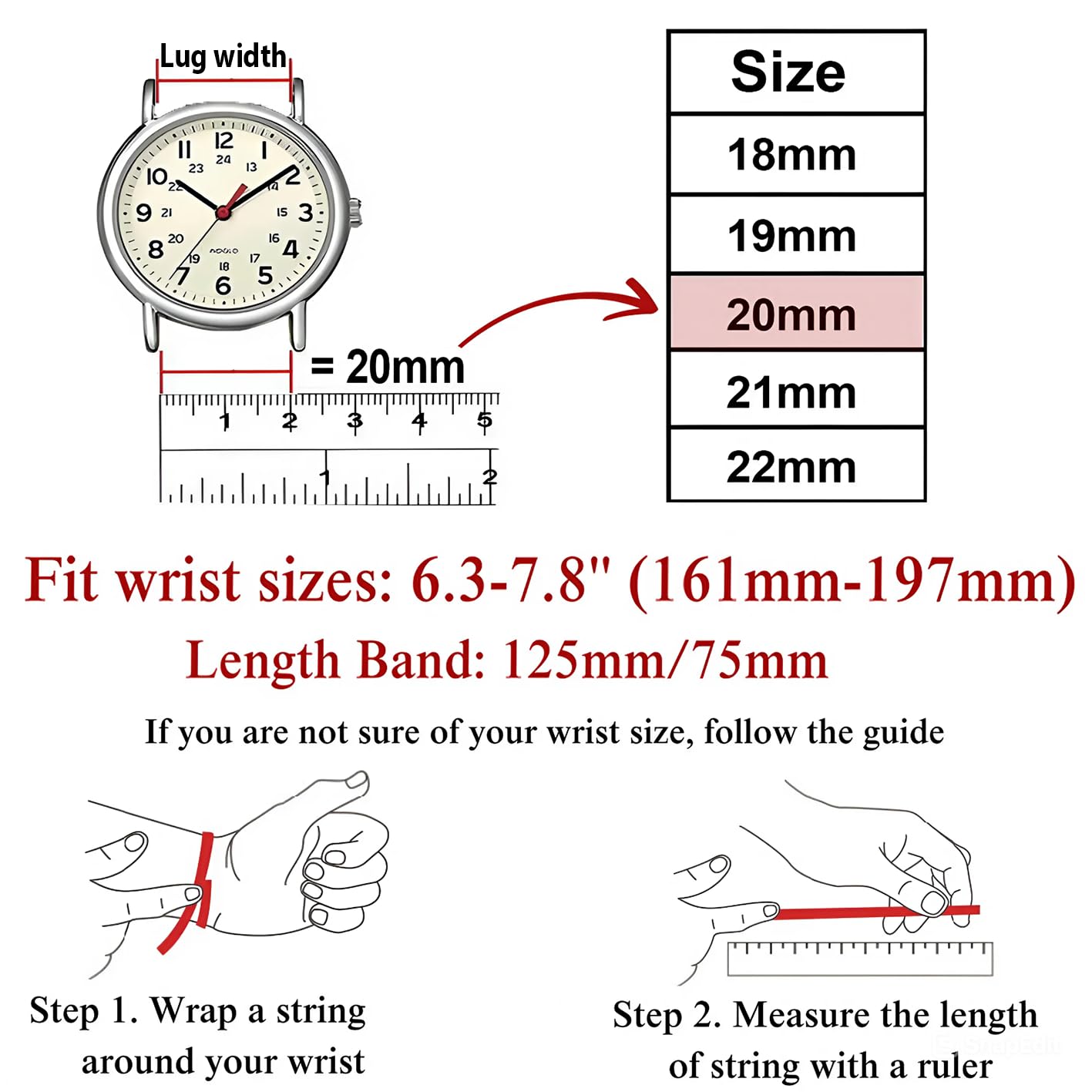 vinacreations 19mm Black Flat Alligator Belly Leather Watch Band Men Quick Release Slim Crocodile Exotic Replacement Wristwatch Strap Premium Handmade DH-21-19MM