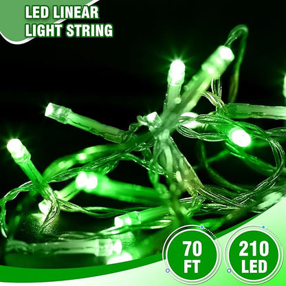 Outdoor String Lights (70FT, Green)