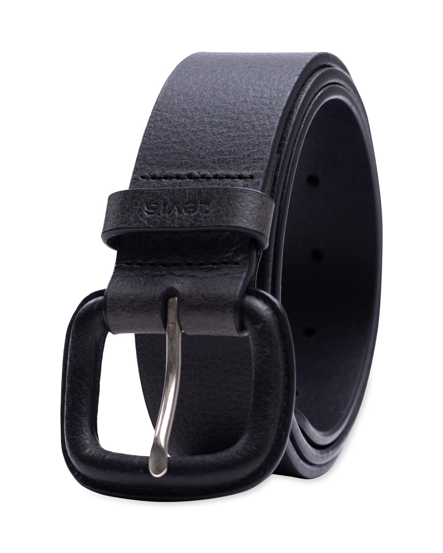 1.5" WRAPPED BUCKLE W/LOGO LOOP LEATHER