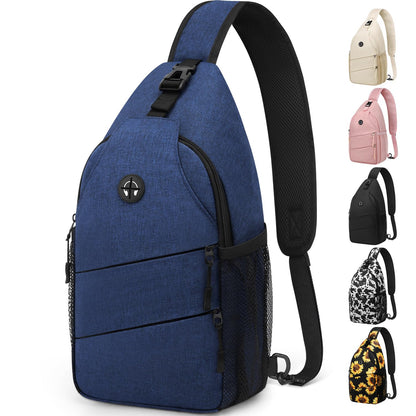 Crossbody Bags for Women Men Trendy Sling Bag Bakpack Casual Chest Bag with Convertible Shoulder Strap