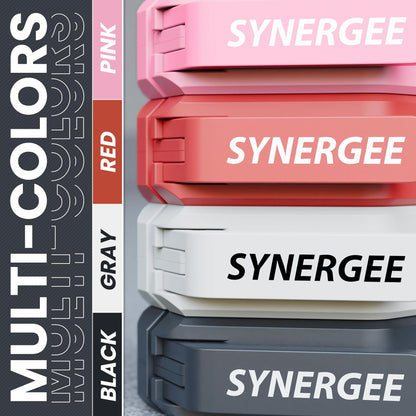 Synergee Black Magnetic Barbell Collars – Locking 2" Olympic Size Weight Clamps - Quick Release Collar Clips – Bar Clamps Great for Crossfit Olympic Lifts and Strength Training