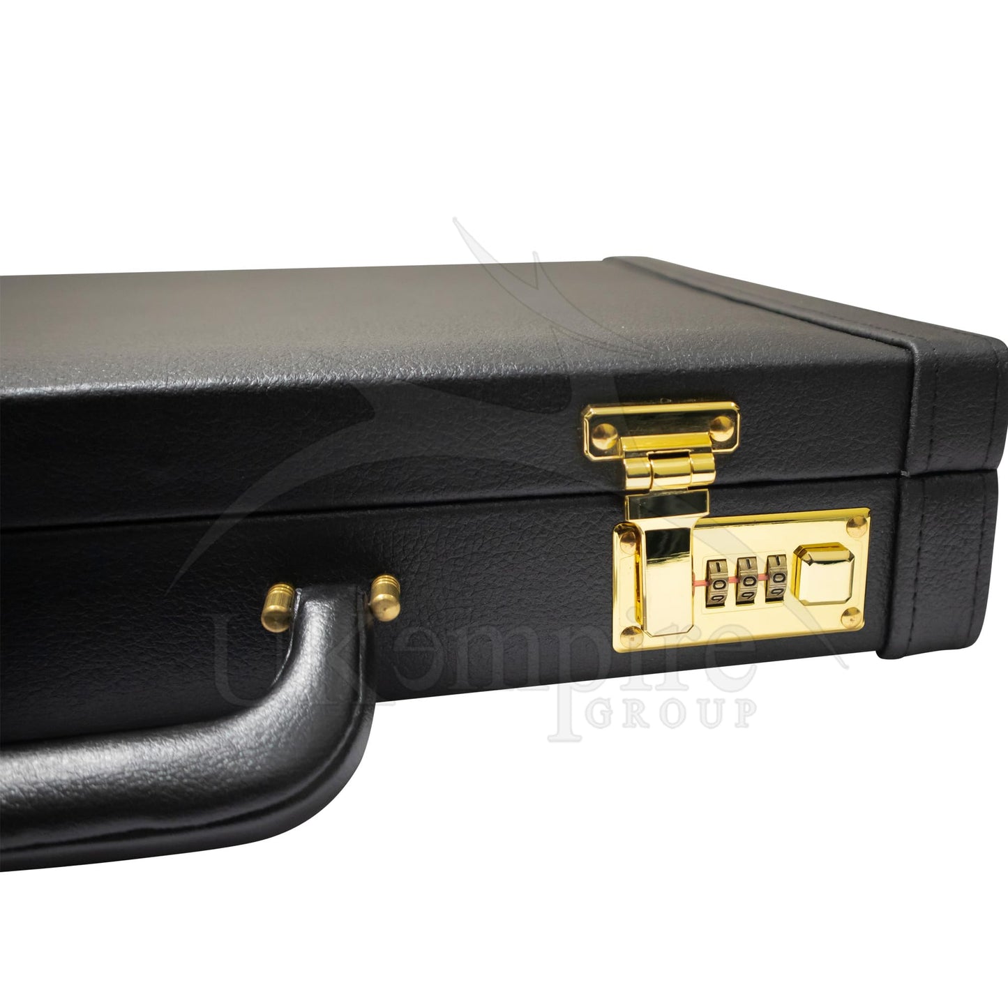 Premium Masonic Regalia MM/WM Apron Hard Case Briefcase, Black Leather – Freemason Bags & Cases (Real Leather)