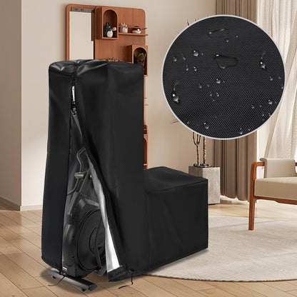 Elliptical Cover 420D Oxford Fabric Gym Dust Cover 55'' x 25'' x 65'' for Elliptical Home Elliptical Exercise Machine