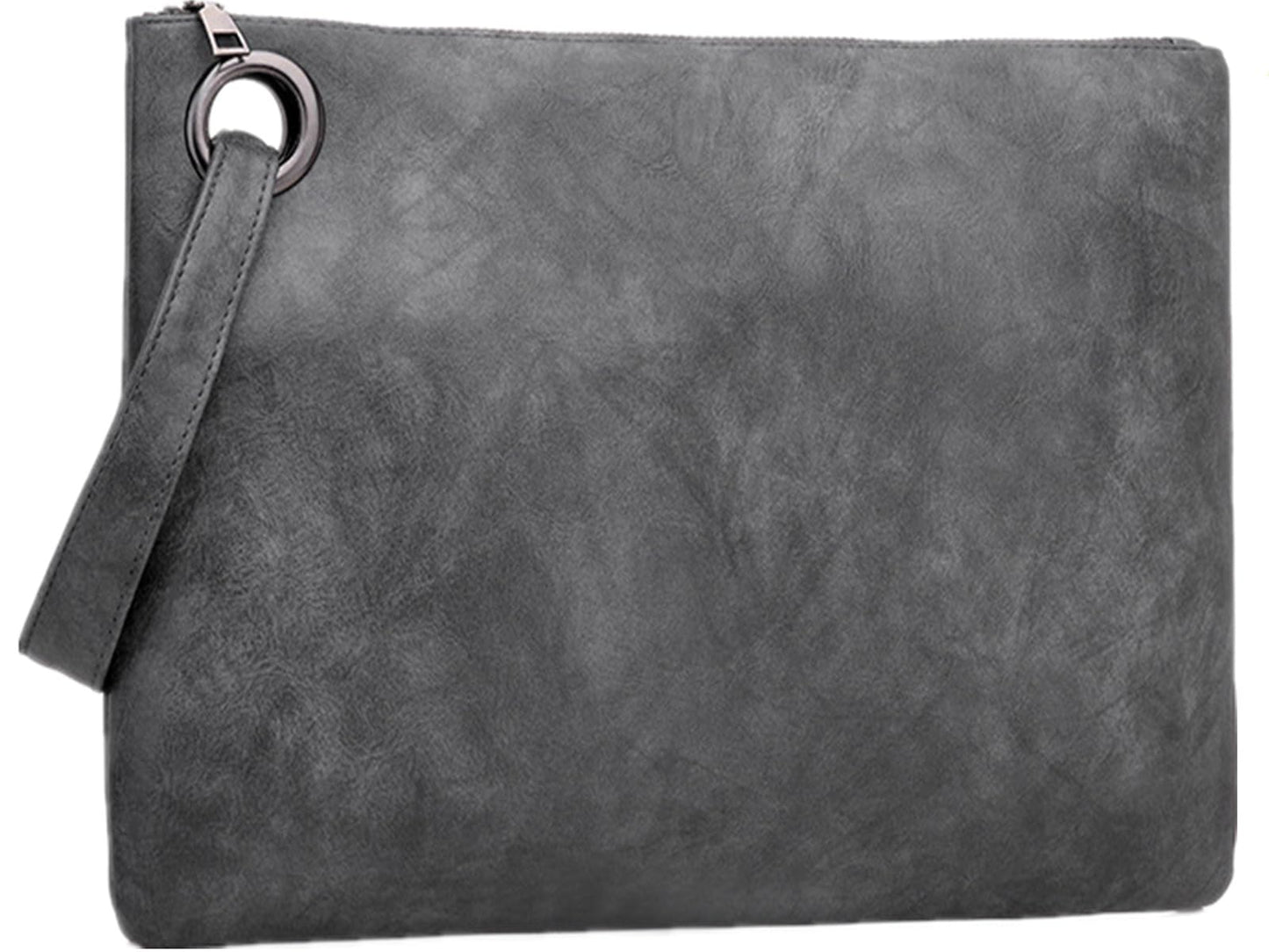 ruizedidi Clutch Purses for Women Evening Bag Women's Handbags Purse Trendy Designer Wedding Pu Leather Wristlet Blue gray