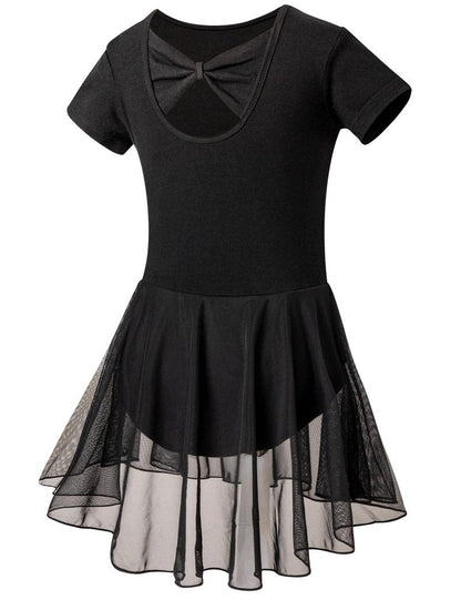 DIPUG Ballet Leotards for Girls Dance Leotards Black 2-4T