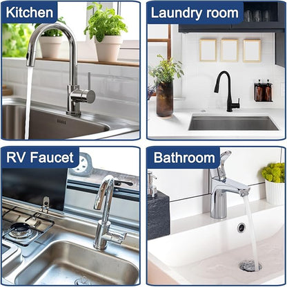 Meiliweser Silicone Faucet Mat for Kitchen Sink – Gen 2 Splash Guard