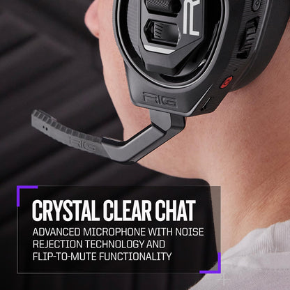RIG 900 MAX Universal Dual Wireless Gaming Headset with Bluetooth for Xbox, PlayStation, Nintendo Switch, PC, Android, iPhone - Multi-Function Charging Base - 60 Hours Battery - Dolby Atmos 3D Audio